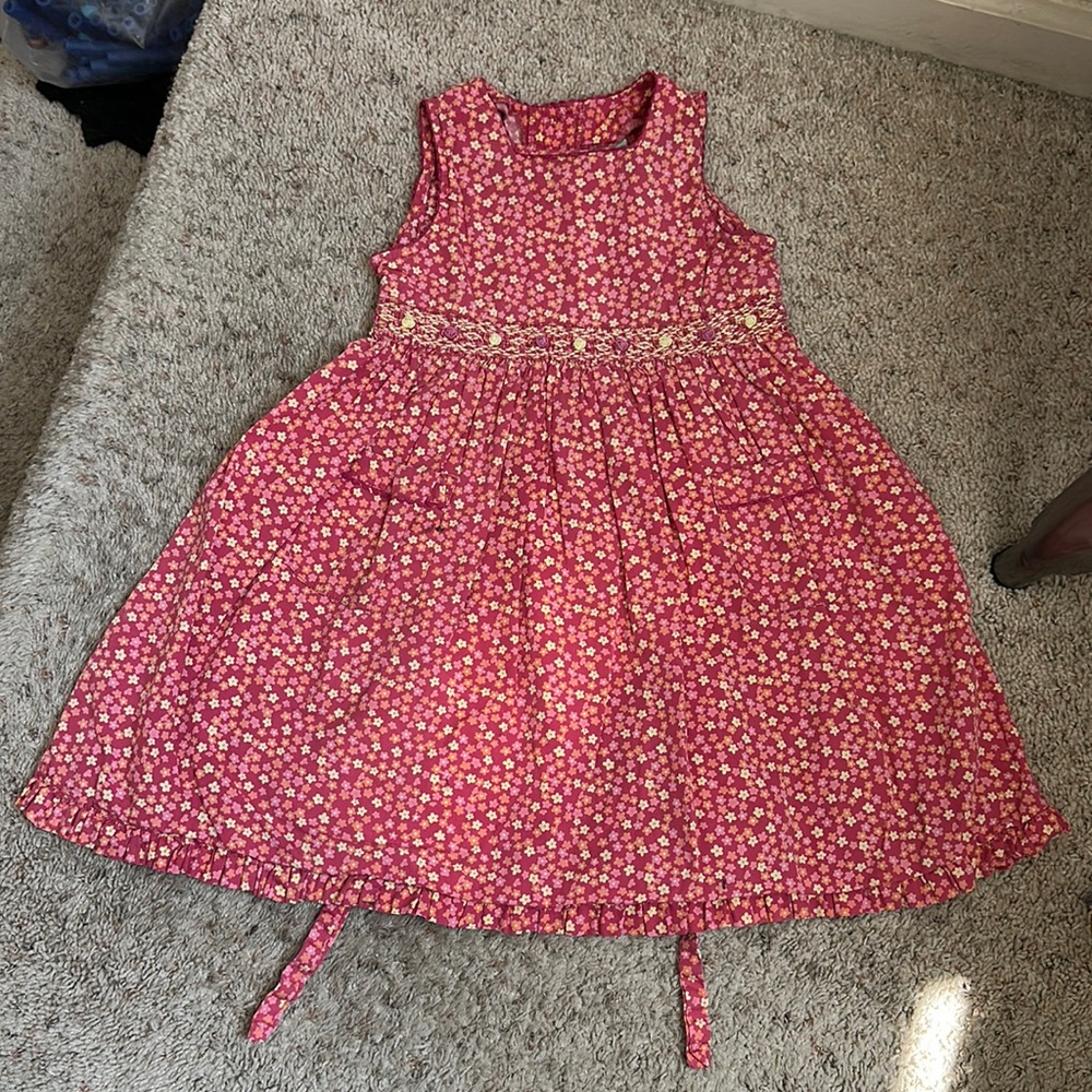 GIRLS Young Dimension floral dress size 3-4 years